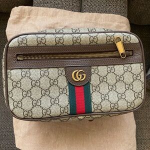 Belt Bag with Red Stripe